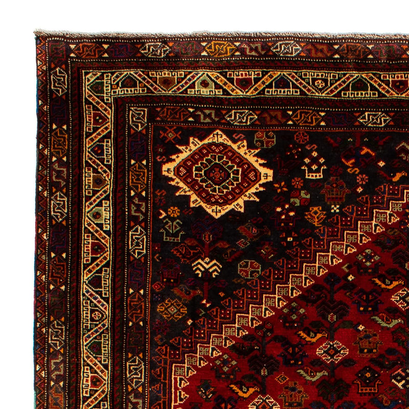 Persisk tæppe - Nomadisk - 295 x 210 cm - mørkerød