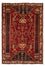 Persisk tæppe - Nomadisk - 275 x 190 cm - mørkerød