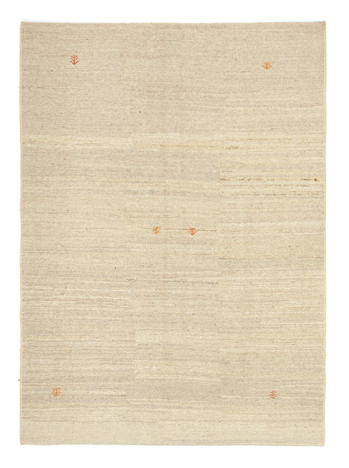 Gabbeh-tæppe - Persisk - 198 x 141 cm - beige