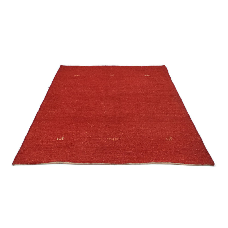 Gabbeh-tæppe - Persisk - 195 x 147 cm - rød