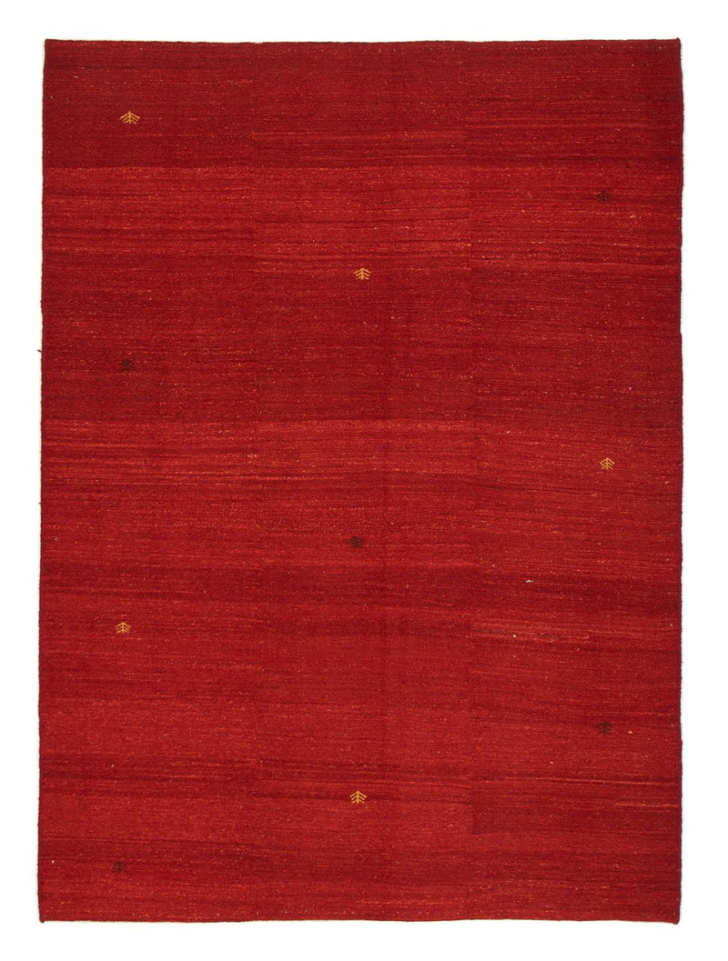 Gabbeh-tæppe - Persisk - 236 x 165 cm - rød