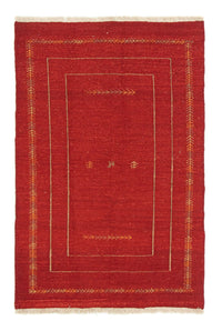 Gabbeh-tæppe - Persisk - 170 x 112 cm - rød