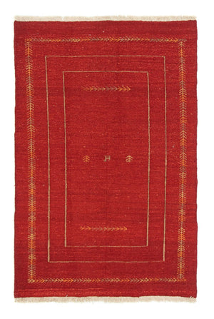 Gabbeh-tæppe - Persisk - 170 x 112 cm - rød
