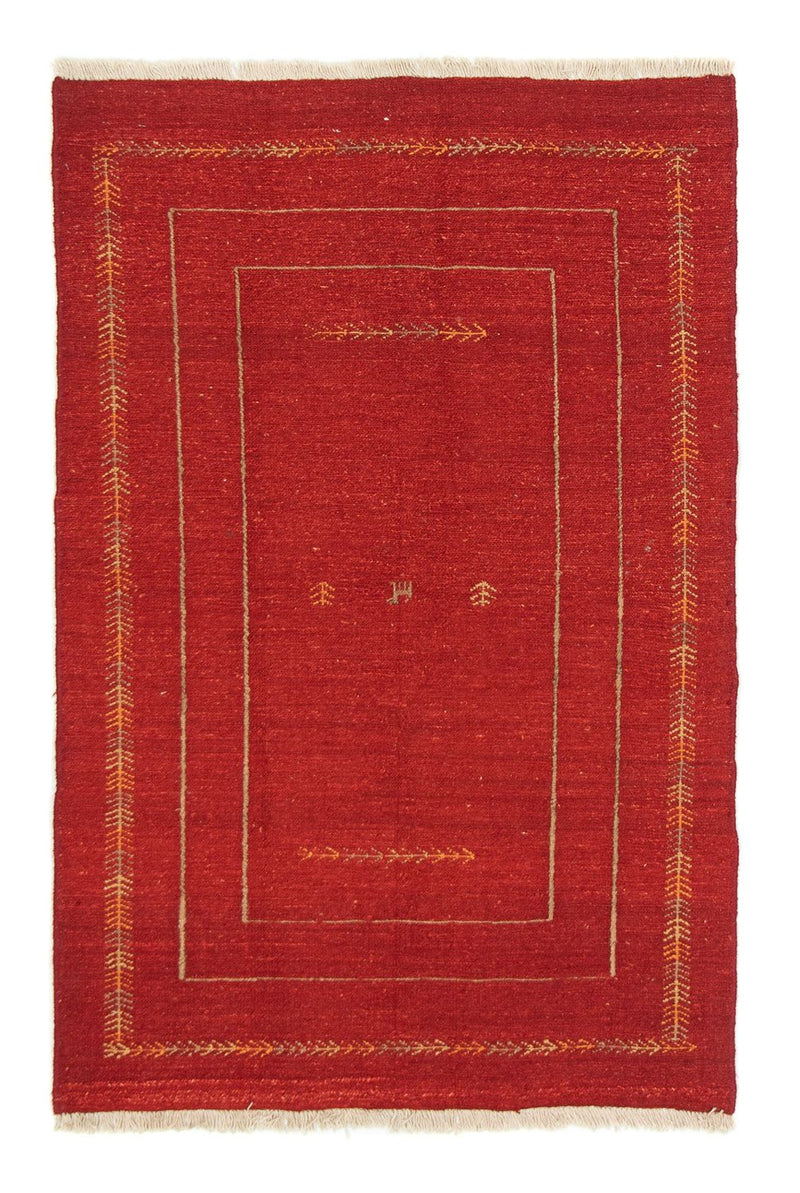 Gabbeh-tæppe - Persisk - 170 x 112 cm - rød