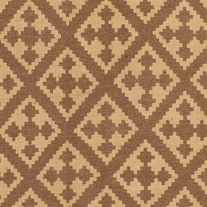 Kelim-tæppe - orientalsk - 212 x 163 cm - lys brun