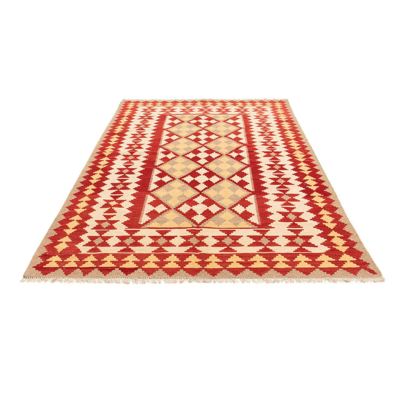 Kelim-tæppe - orientalsk - 253 x 167 cm - flerfarvet