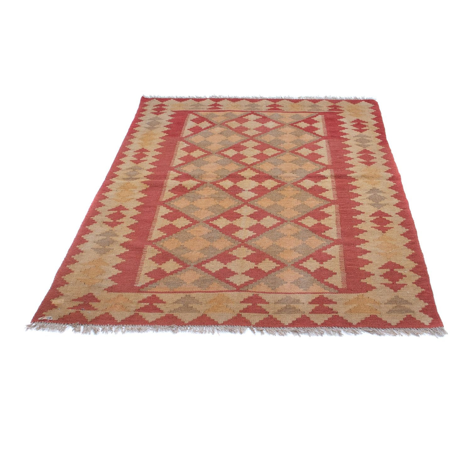 Kelim-tæppe - orientalsk - 176 x 128 cm - flerfarvet