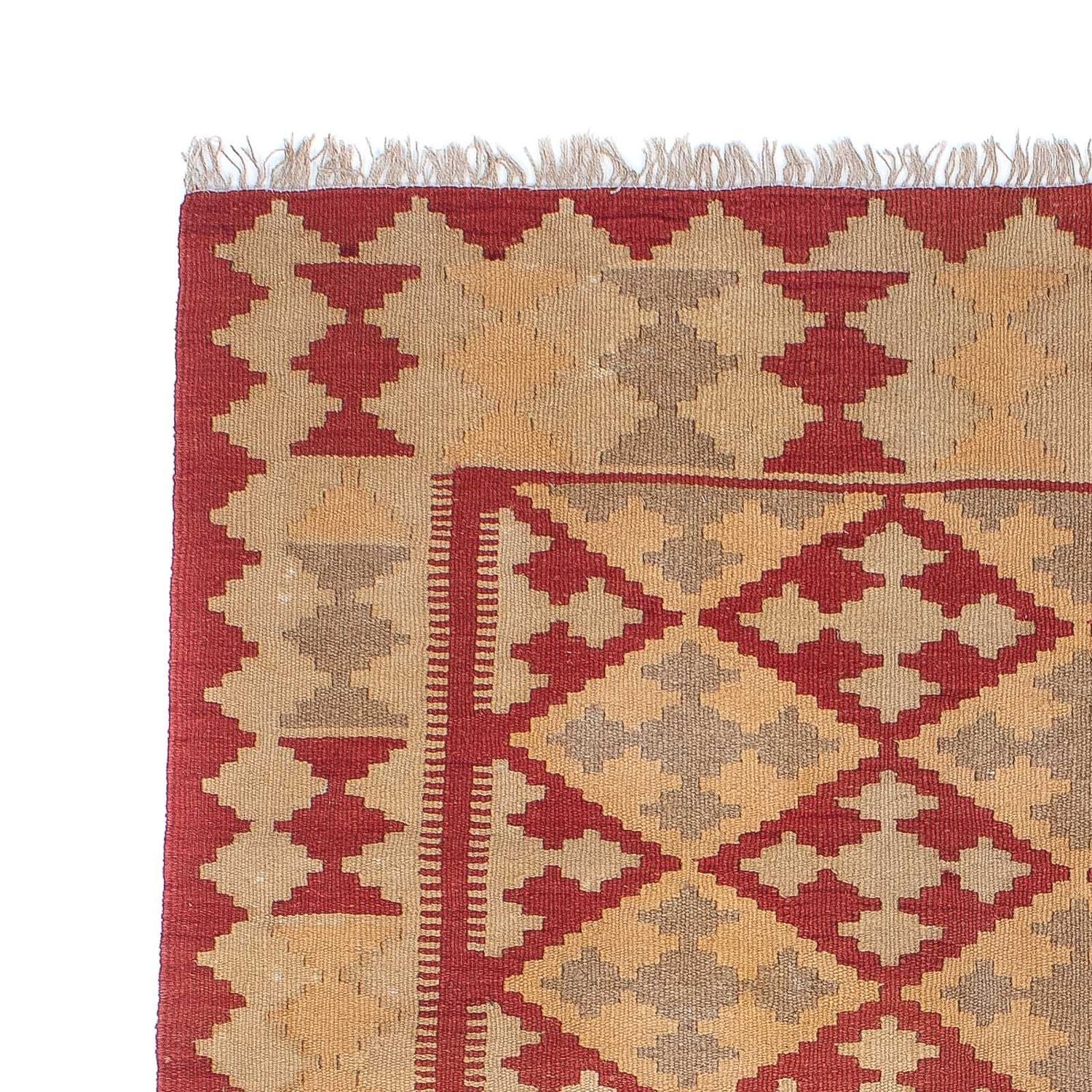 Kelim-tæppe - orientalsk - 176 x 135 cm - flerfarvet