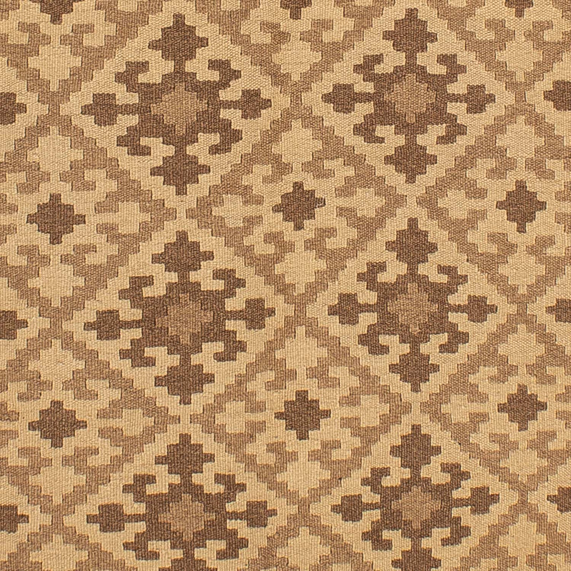 Kelim-tæppe - orientalsk - 210 x 155 cm - lys brun