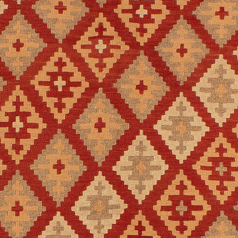 Kelim-tæppe - orientalsk - 200 x 148 cm - rød