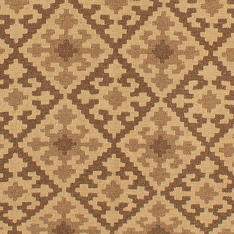 Kelim-tæppe - orientalsk - 205 x 153 cm - lys brun