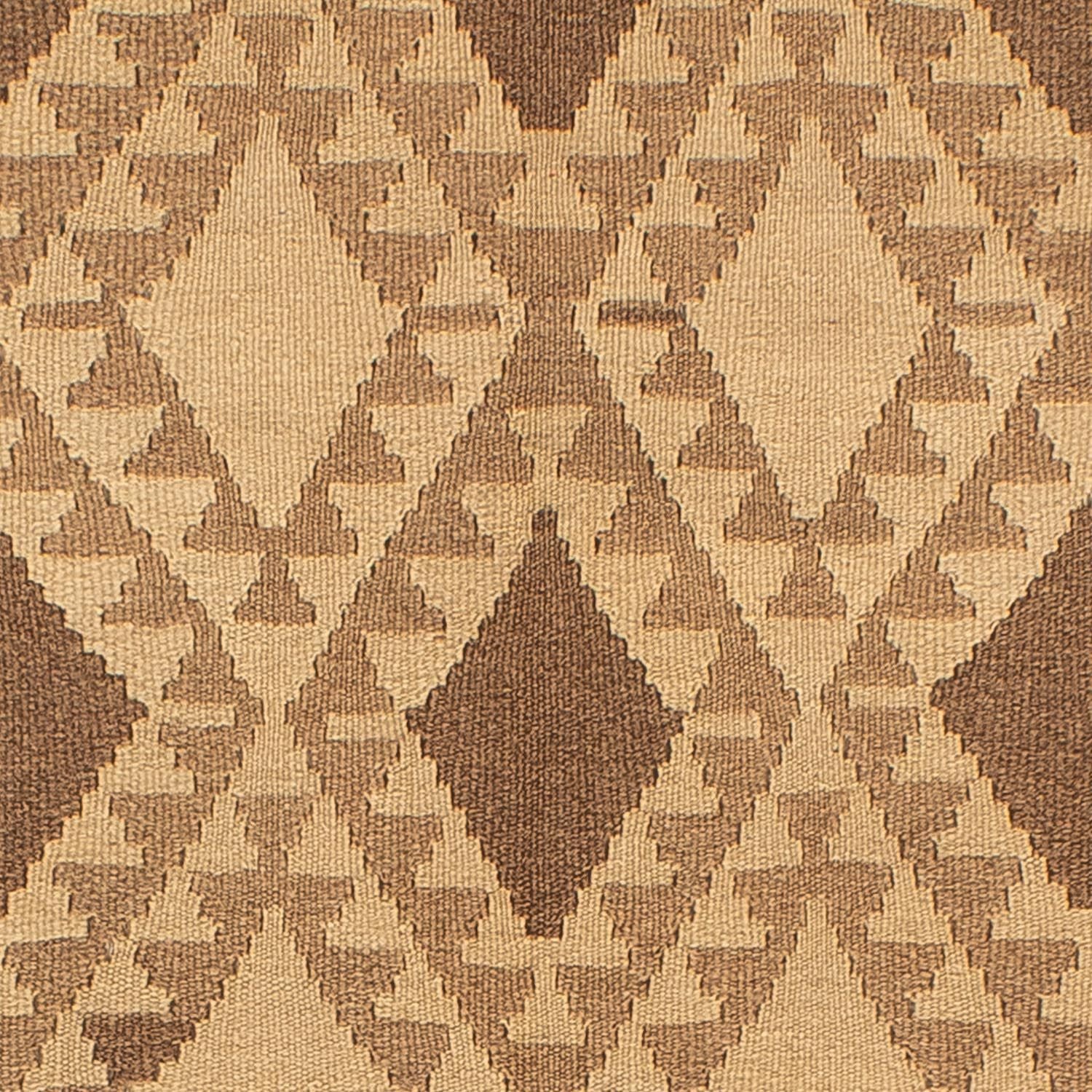 Kelim-tæppe - orientalsk - 217 x 150 cm - lys brun