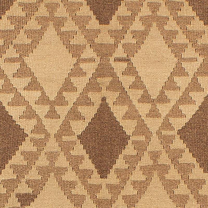 Kelim-tæppe - orientalsk - 217 x 150 cm - lys brun
