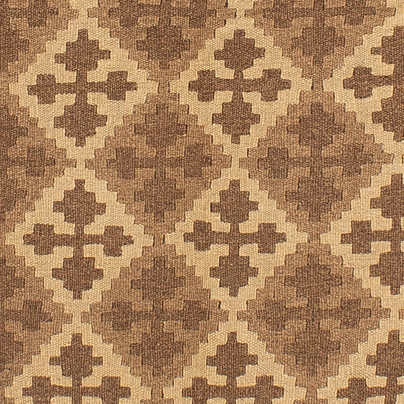 Kelim-tæppe - orientalsk - 188 x 148 cm - lys brun