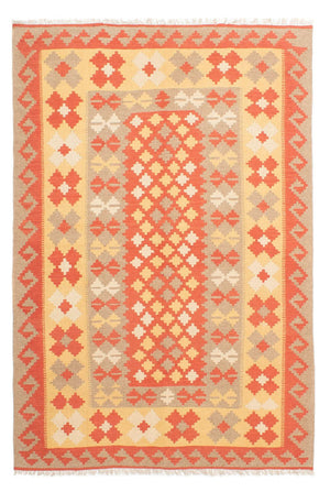 Kelim-tæppe - orientalsk - 245 x 168 cm - flerfarvet