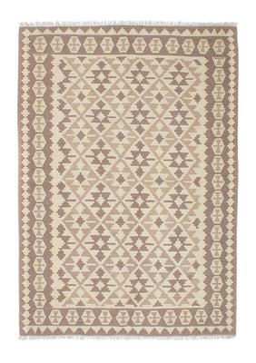 Kelim-tæppe - orientalsk - 240 x 173 cm - beige