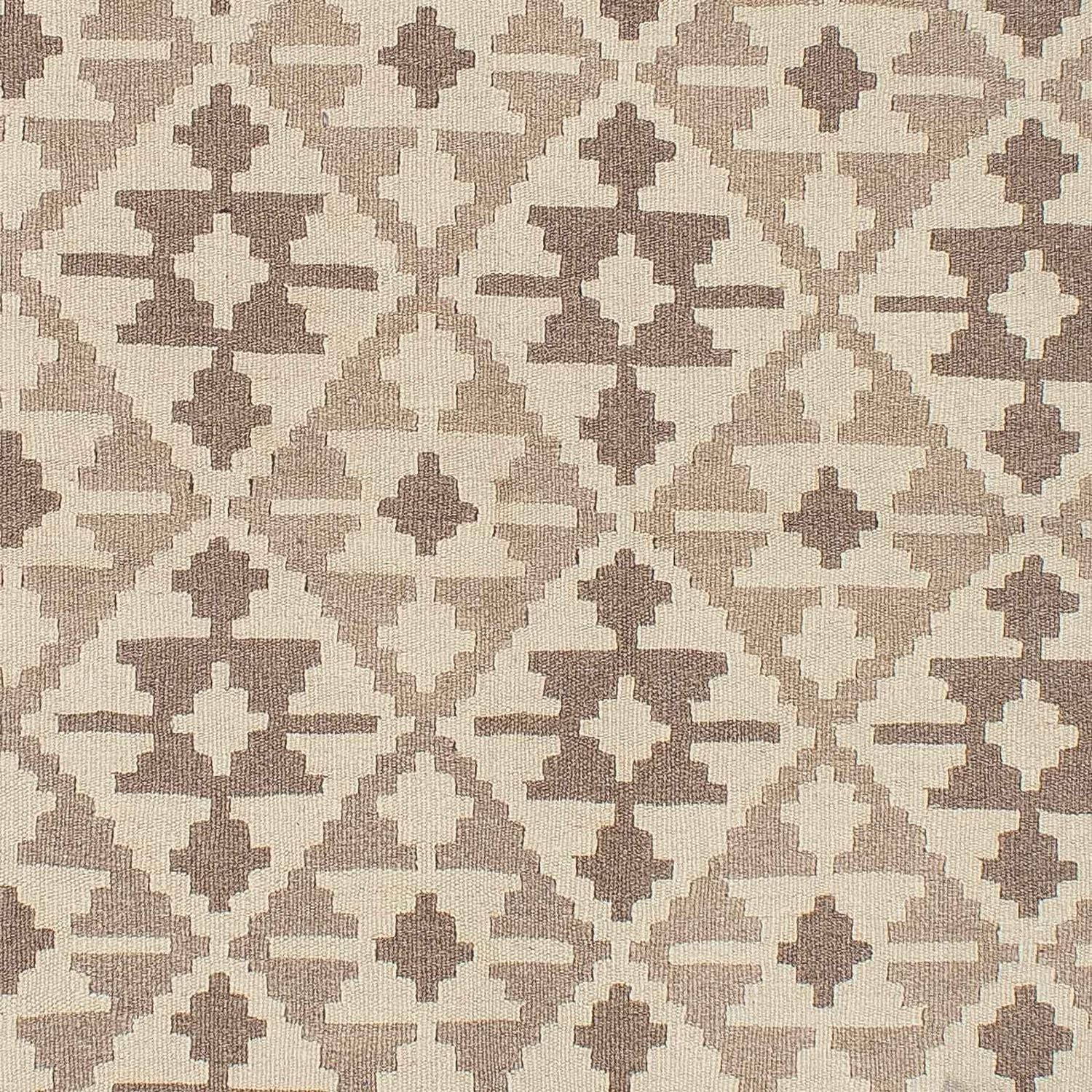 Kelim-tæppe - orientalsk - 240 x 173 cm - beige