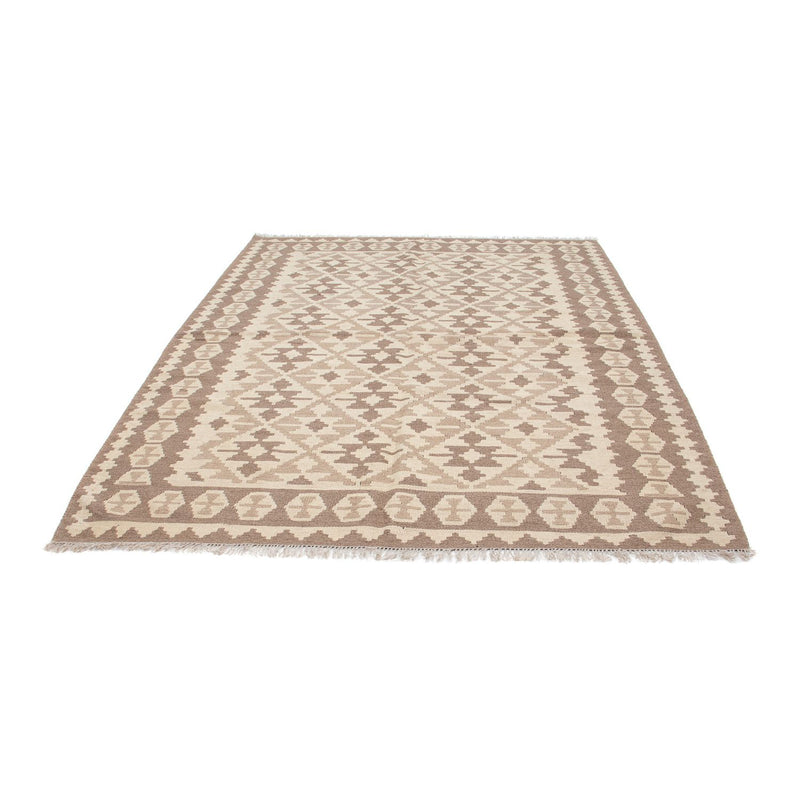 Kelim-tæppe - orientalsk - 240 x 173 cm - beige
