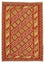Kelim-tæppe - orientalsk - 215 x 152 cm - rød