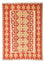 Kelim-tæppe - orientalsk - 190 x 148 cm - orange