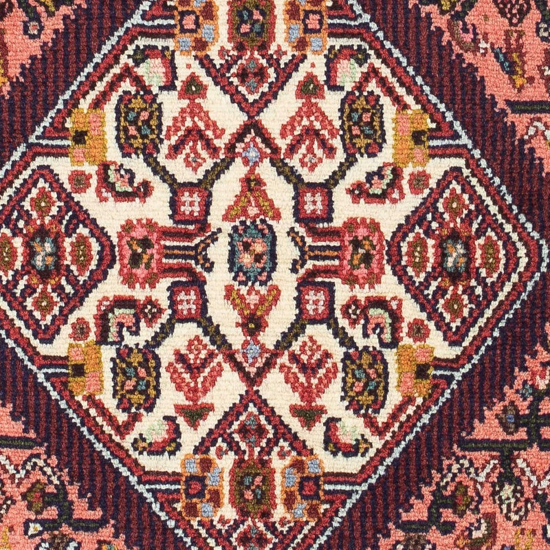 Persisk tæppe - Nomadisk - 130 x 80 cm - lysrød