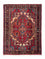 Persisk tæppe - Nomadisk - 125 x 93 cm - mørkerød