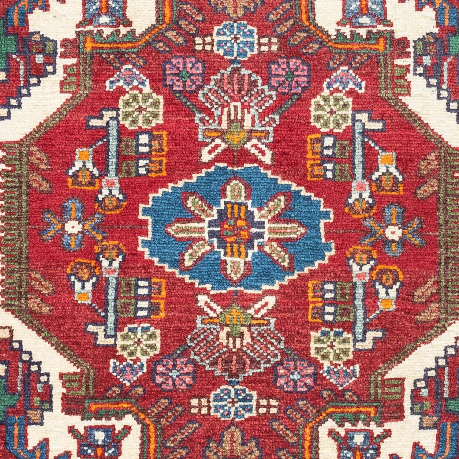Persisk tæppe - Nomadisk - 130 x 87 cm - rød