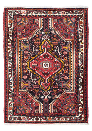Persisk tæppe - Nomadisk - 122 x 85 cm - rød