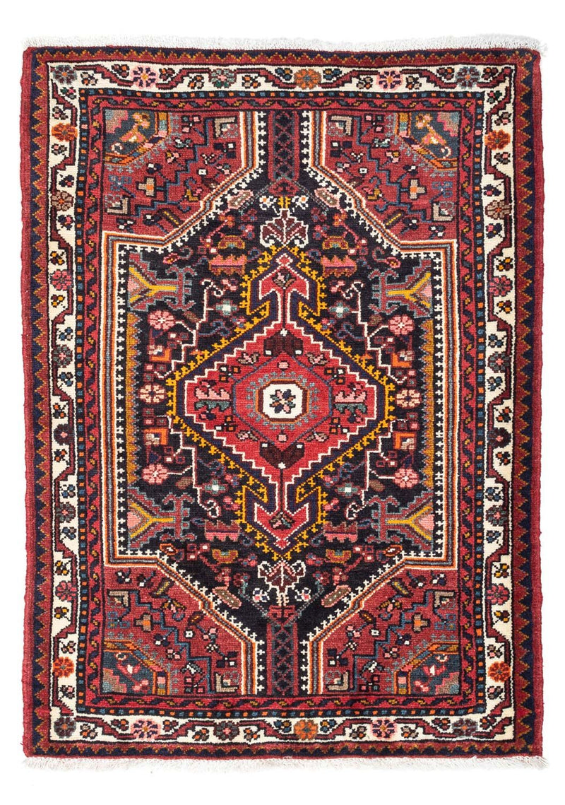 Persisk tæppe - Nomadisk - 122 x 85 cm - rød