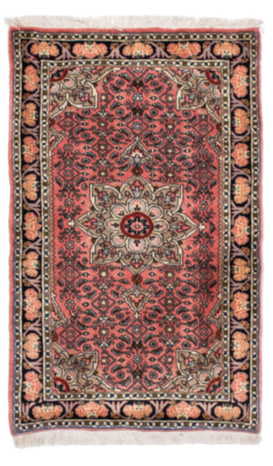 Persisk tæppe - Nomadisk - 123 x 75 cm - lysrød