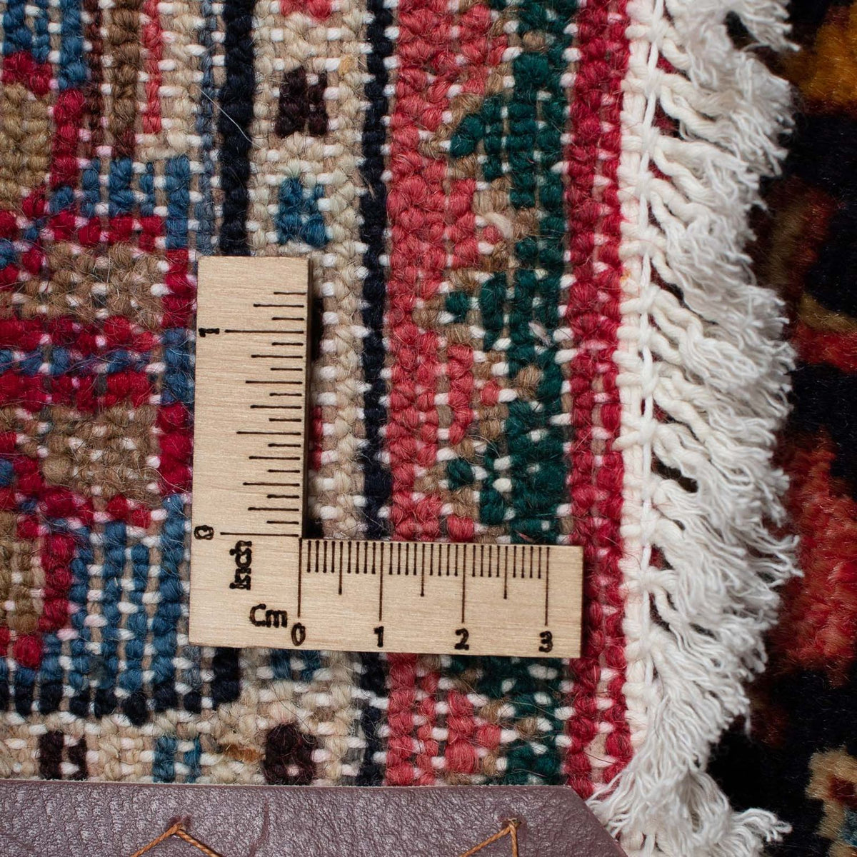 Persisk tæppe - Nomadisk - 136 x 89 cm - mørkeblå