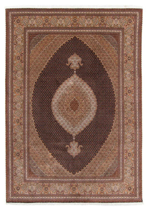 Persisk tæppe - Tabriz - Royal - 357 x 250 cm - brun