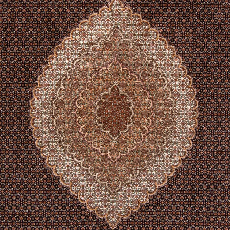 Persisk tæppe - Tabriz - Royal - 357 x 250 cm - brun