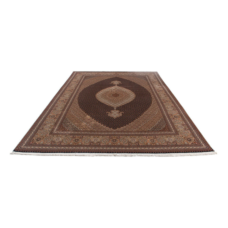 Persisk tæppe - Tabriz - Royal - 357 x 250 cm - brun