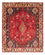 Persisk tæppe - Nomadisk - 162 x 130 cm - mørkerød
