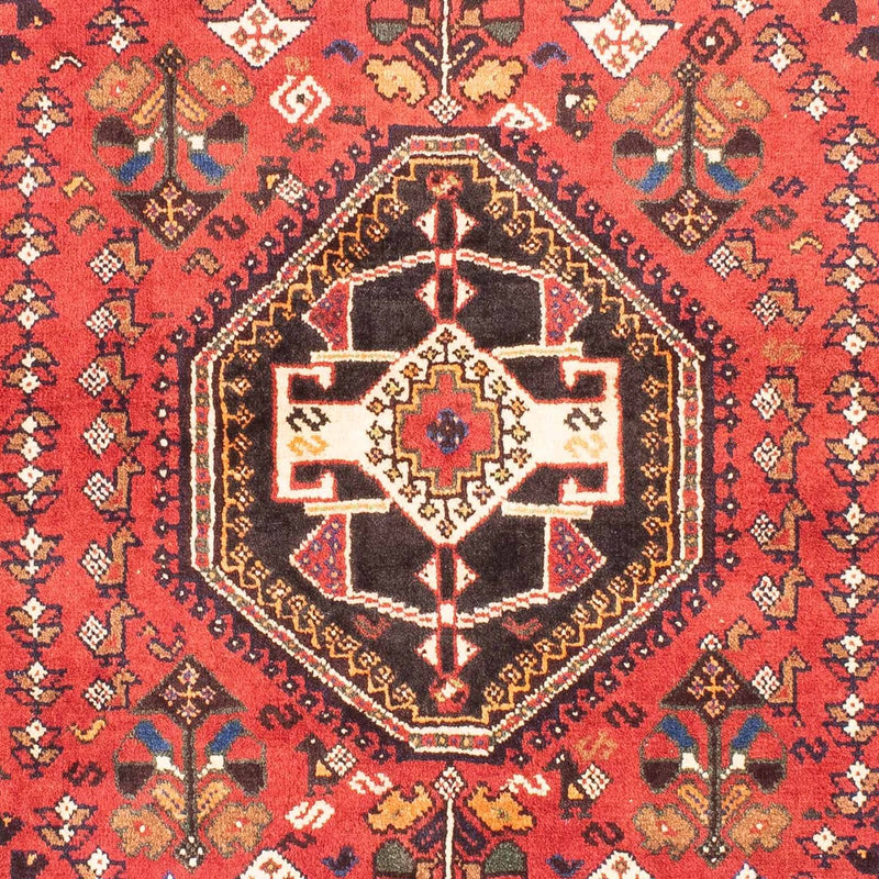 Persisk tæppe - Nomadisk - 166 x 110 cm - mørkerød