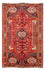 Persisk tæppe - Nomadisk - 250 x 155 cm - mørkerød