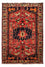 Persisk tæppe - Nomadisk - 265 x 182 cm - mørkerød