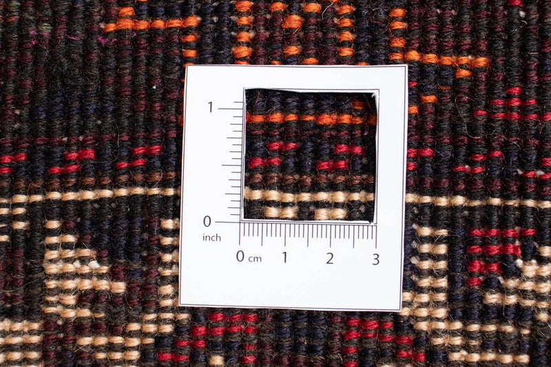 Persisk tæppe - Nomadisk - 295 x 200 cm - mørkerød
