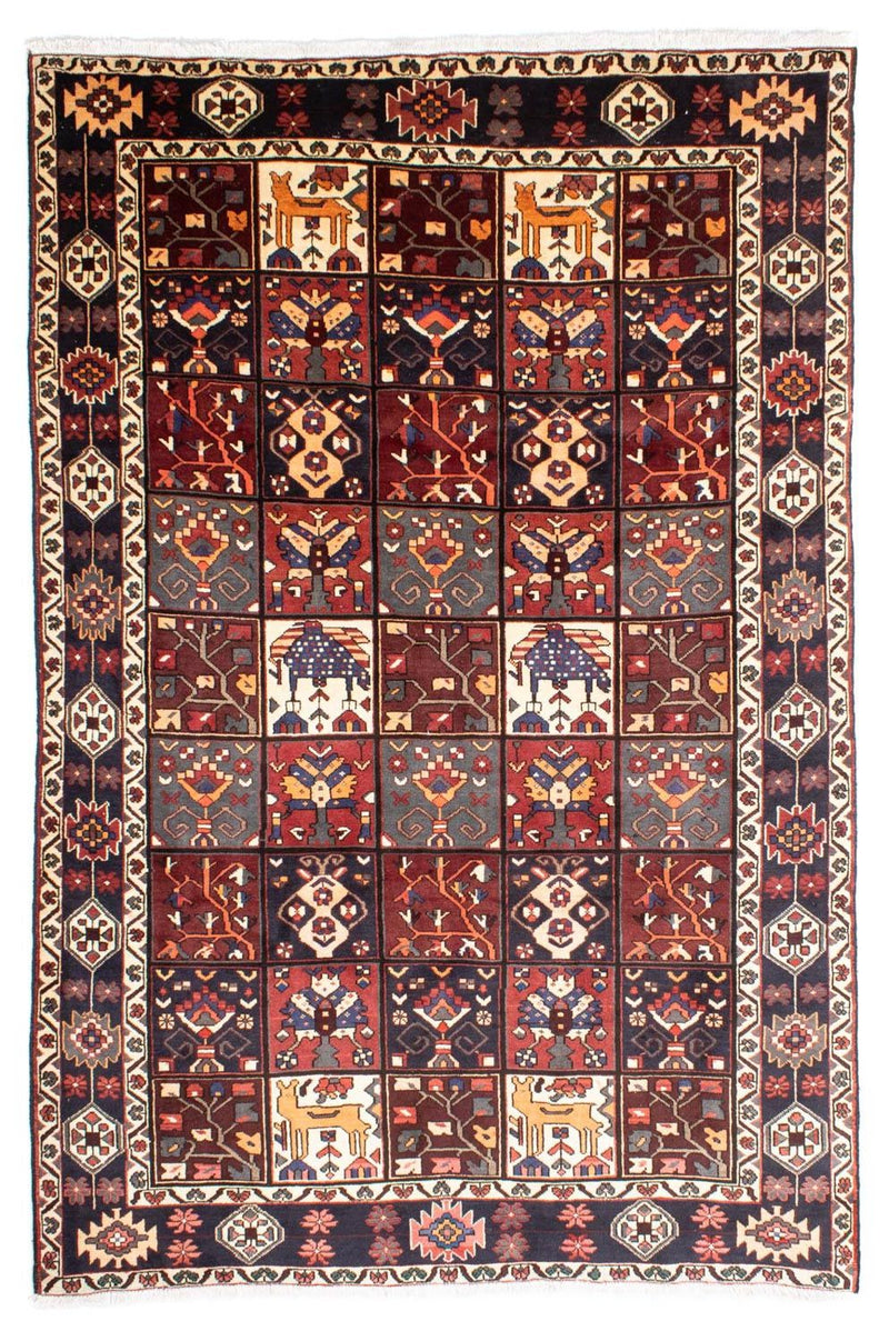 Persisk tæppe - Nomadisk - 305 x 210 cm - mørkeblå