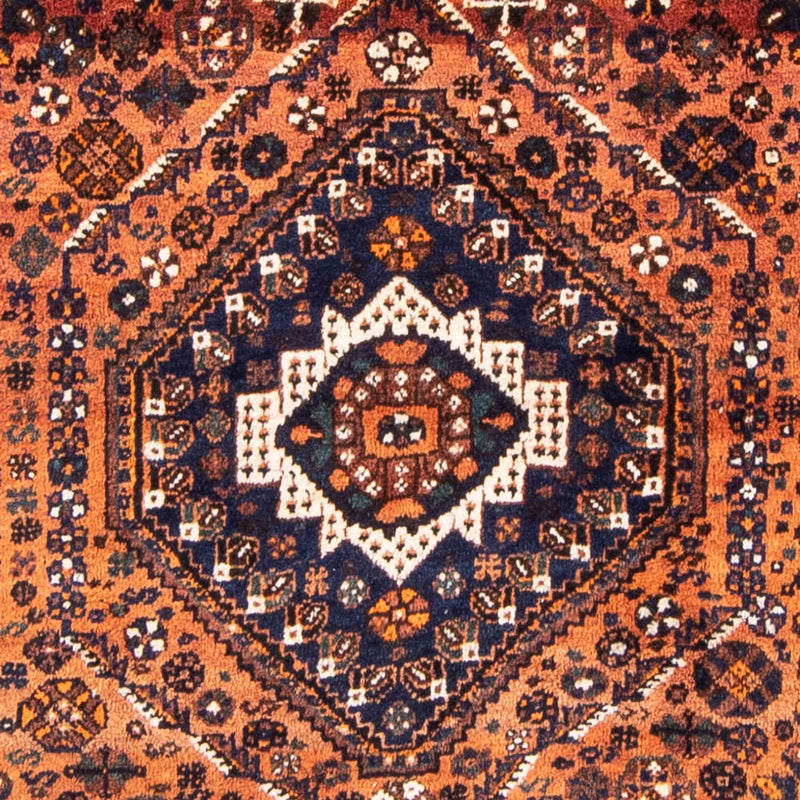 Persisk tæppe - Nomadisk - 357 x 235 cm - mørkeblå