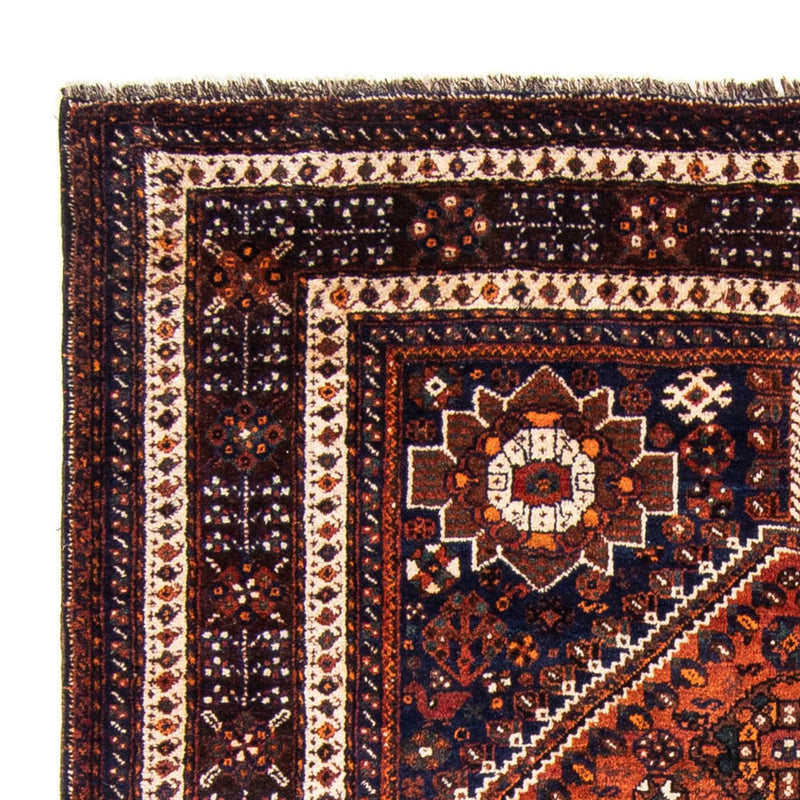 Persisk tæppe - Nomadisk - 357 x 235 cm - mørkeblå