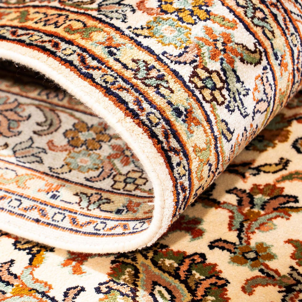 Løber Persisk tæppe - Classic - 270 x 77 cm - beige