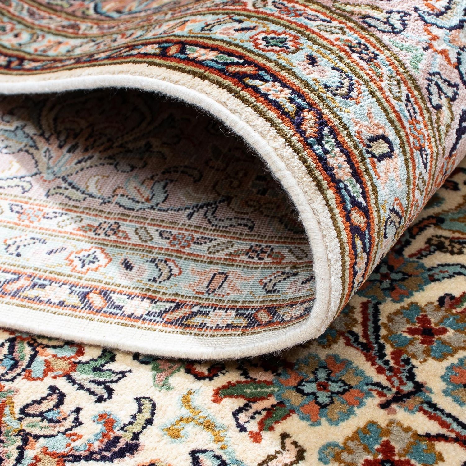 Persisk tæppe - Classic - 242 x 199 cm - beige