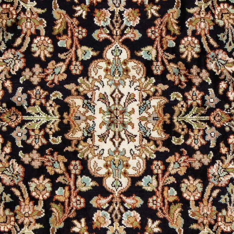 Persisk tæppe - Classic - 94 x 66 cm - mørkeblå