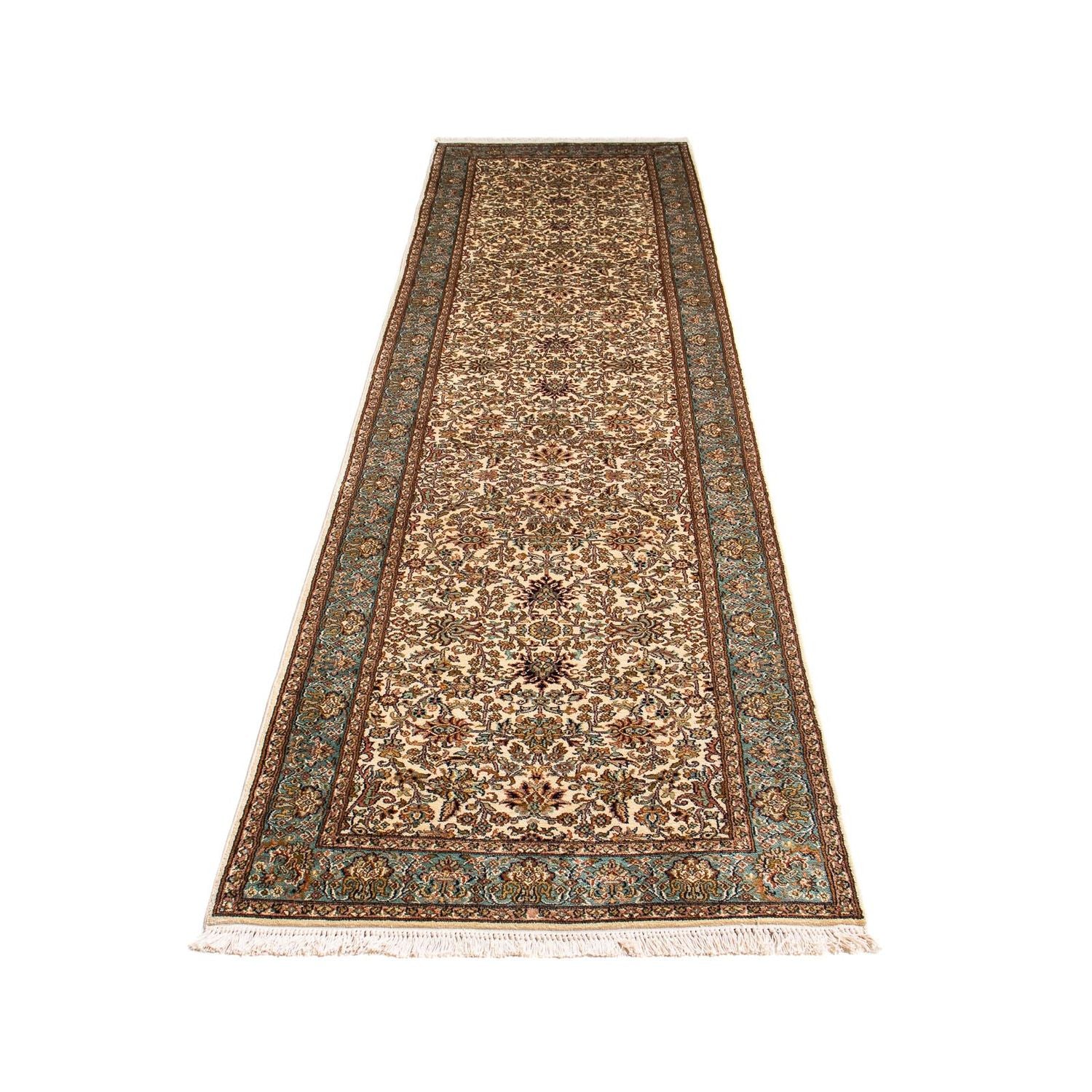 Løber Persisk tæppe - Classic - 300 x 75 cm - beige