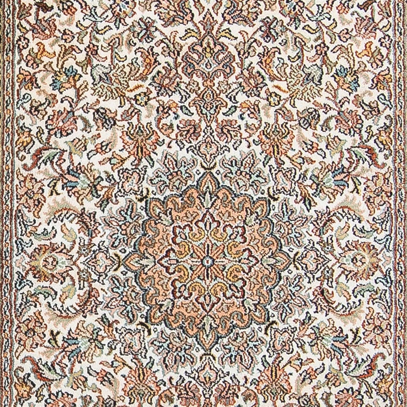 Løber Silketæppe - Kashmir Silk - 316 x 81 cm - beige