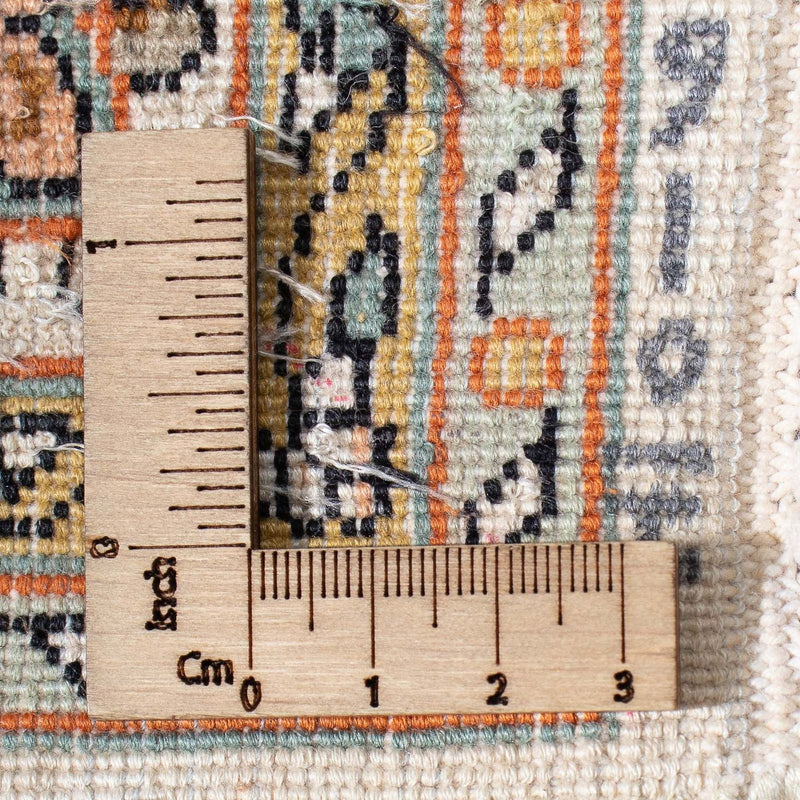 Løber Silketæppe - Kashmir Silk - 316 x 81 cm - beige