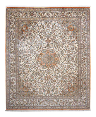 Silketæppe - Kashmir Silk - 304 x 241 cm - beige