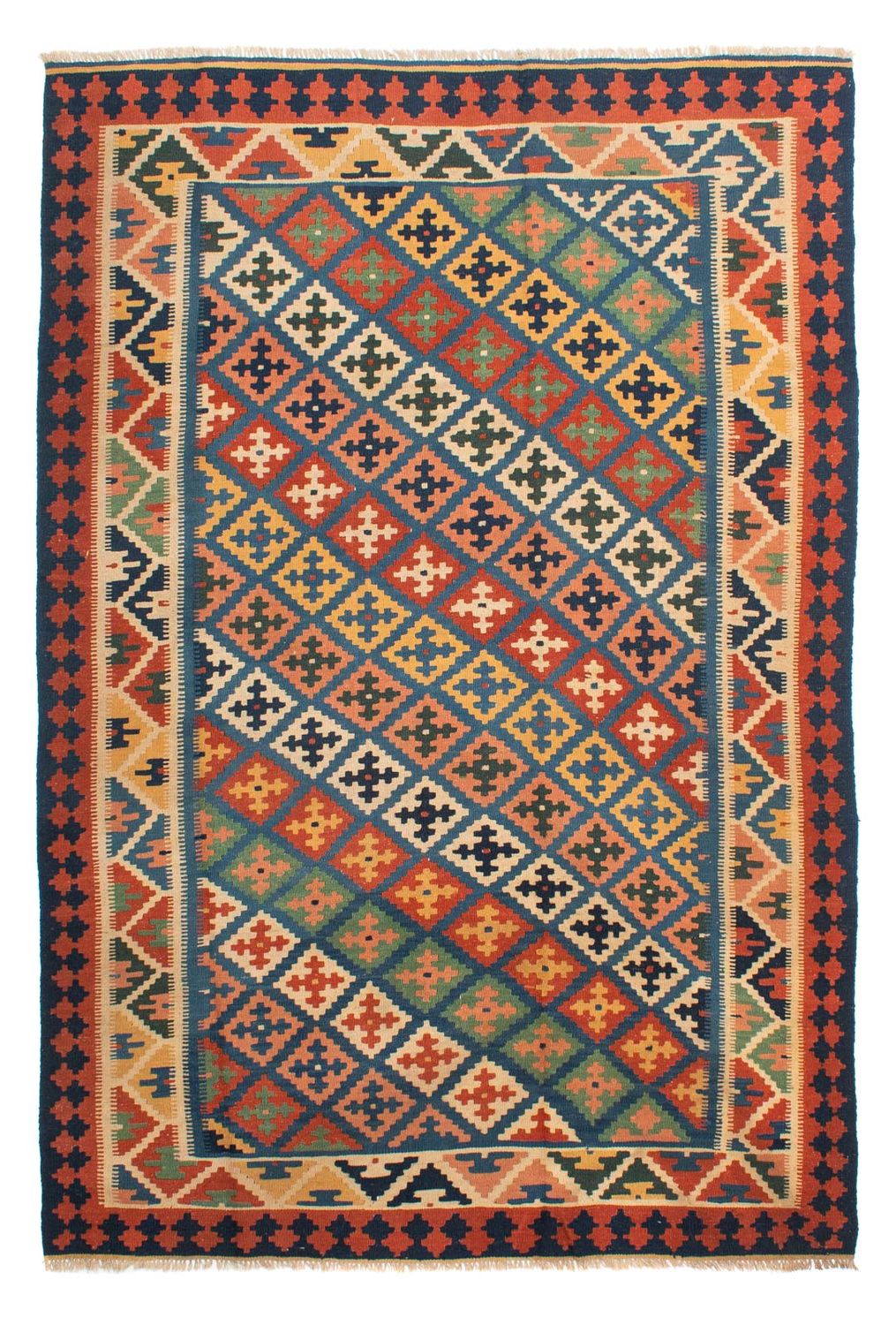 Kelim-tæppe - orientalsk - 273 x 191 cm - flerfarvet